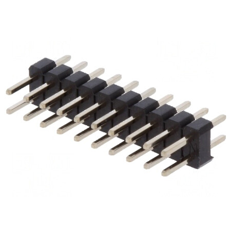 Conector şir pini tată 20 PIN 2mm THT 2x10 | Electronic-mag.ro | Componente Electronice