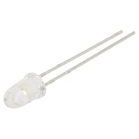LED 5mm roșie 1000mcd 6° convex | Electronic-mag.ro | Componente Electronice