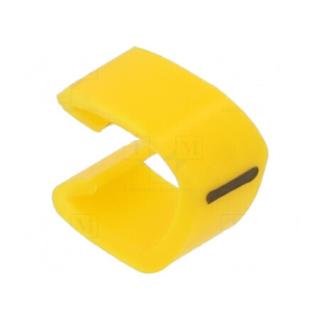 Markere Marcaj PVC galben - 4÷5mm, temperatură 30÷80°C cu împingere | Electronic-mag.ro | Componente Electronice