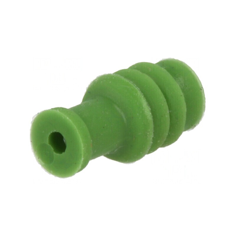 Garnitură fir MCON 1.2, MQS verde Øcablu 1,4-2,1mm | Electronic-mag.ro | Componente Electronice