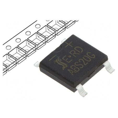 Punte redresoare monofazat Urmax 400V 2A 55A SMT | Electronic-mag.ro | Componente Electronice