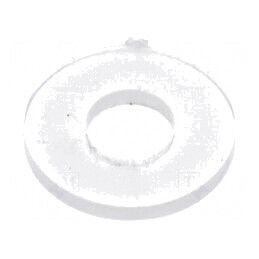 Şaibă rotundă M3 D8mm h0,8mm poliamidă naturală | Electronic-mag.ro | Componente Electronice