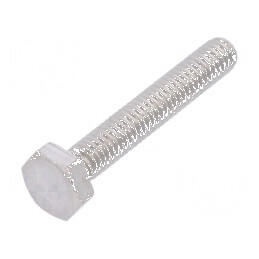 Şurub M4x25 mm hexagonal din oțel inoxidabil A2 DIN 933 | Electronic-mag.ro | Componente Electronice