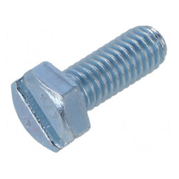 Şurub M6x16 hexagonal oţel zincat DIN 933 | Electronic-mag.ro | Componente Electronice