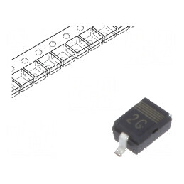 Diodă Schottky SMD 40V 0,75A SOD323 - Redresor pe rolă | Electronic-mag.ro | Componente Electronice