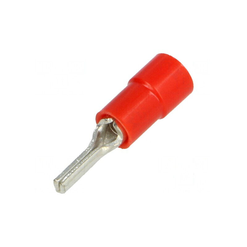 Vârf tip ac Ø 1,8mm pentru cablu izolat 0,25-1,5mm2 crimpat | Electronic-mag.ro | Componente Electronice