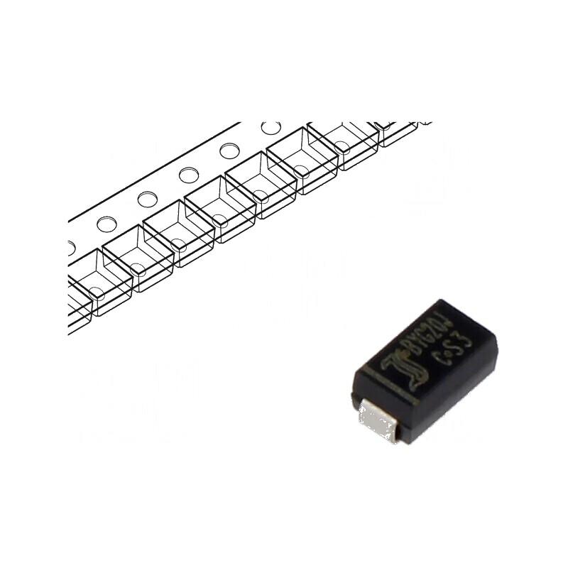 Diodă redresoare SMD 600V 1,5A 75ns SMA Ufmax 1,4V Ifsm 27A | Electronic-mag.ro | Componente Electronice Diodă redresoare SMD 600V 1,5A 75ns SMA Ufmax 1,4V Ifsm 27A | Electronic-mag.ro | Componente Electronice