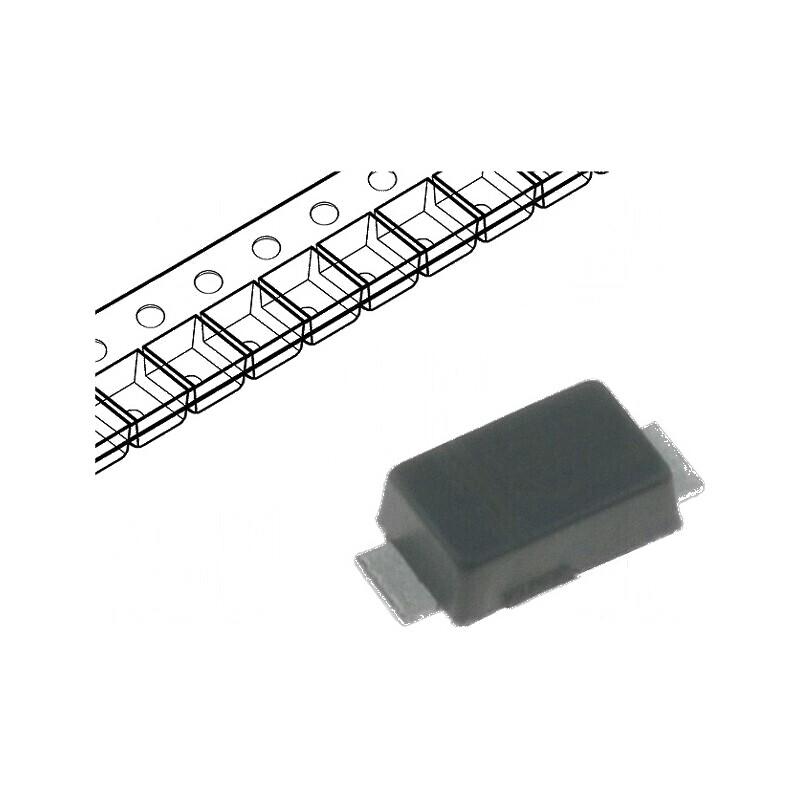 Diodă Zener 0,8W 24V SMD - Bandă SMF, 1 bucată | Electronic-mag.ro | Componente Electronice Diodă Zener 0,8W 24V SMD - Bandă SMF, 1 bucată | Electronic-mag.ro | Componente Electronice