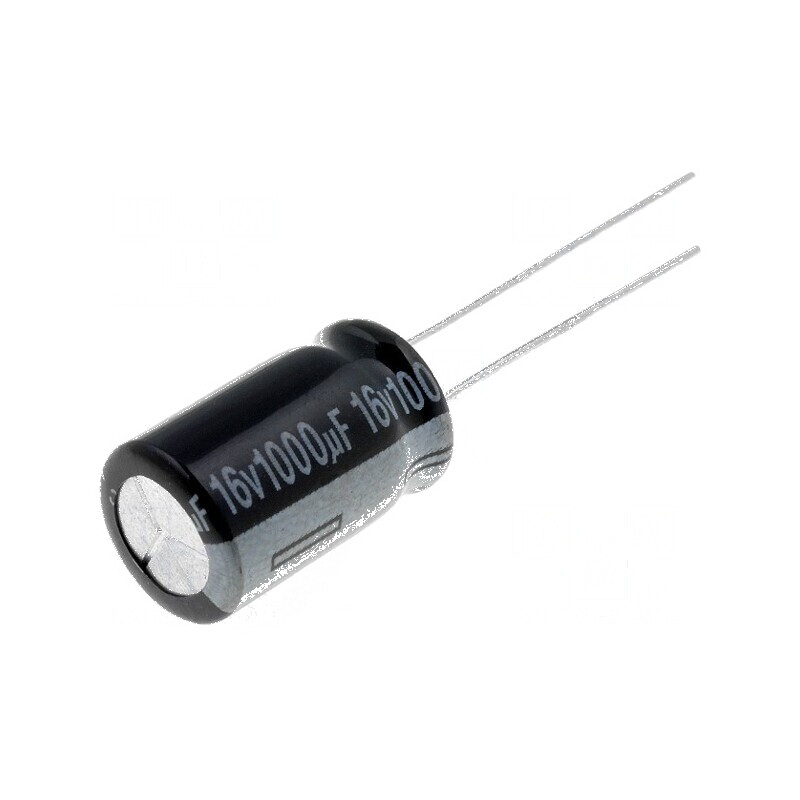 Condensator electrolitic THT 1000uF 16V Ø10x16mm ±20% | Electronic-mag.ro | Componente Electronice Condensator electrolitic THT 1000uF 16V Ø10x16mm ±20% | Electronic-mag.ro | Componente Electronice
