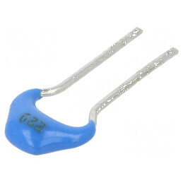 Condensator ceramic MLCC 22pF 50V C0G ±5% THT 2,5mm | Electronic-mag.ro | Componente Electronice