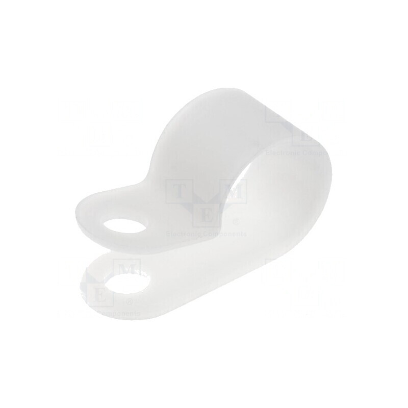 Clipsuri tip P pentru cabluri Ø 12,8mm - natural | Electronic-mag.ro | Componente Electronice Clipsuri tip P pentru cabluri Ø 12,8mm - natural | Electronic-mag.ro | Componente Electronice