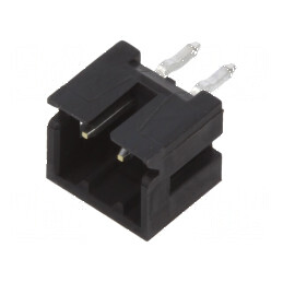 Conector cablu-cablu PCB soclu tată PIN 2 DF3 Pas 2mm THT | Electronic-mag.ro | Componente Electronice