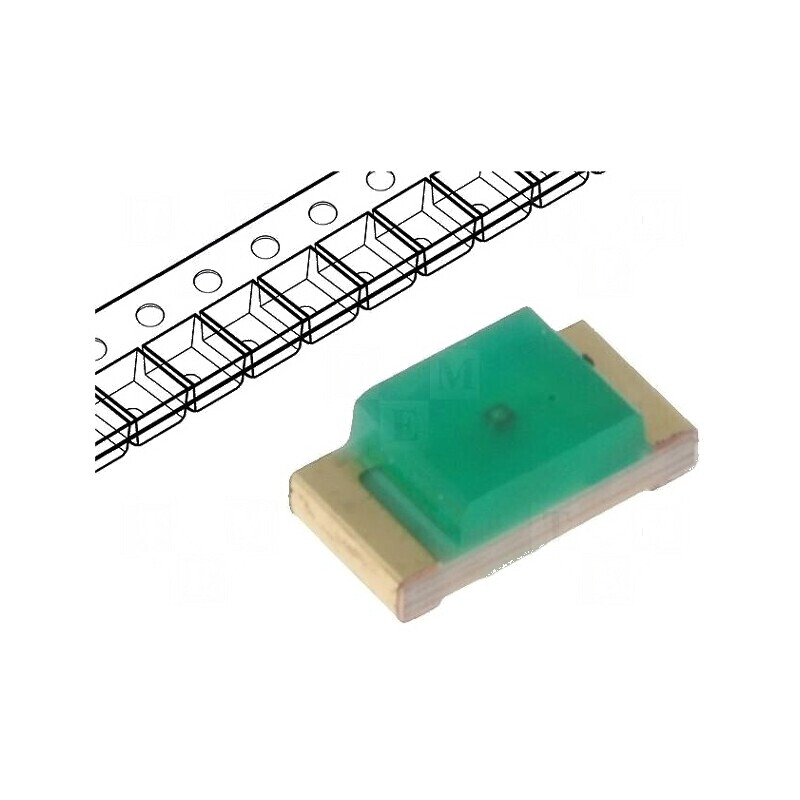 LED SMD 1206 verde 3,2÷12,5mcd 3,2x1,6x1,1mm 120° 20mA 105mW | Electronic-mag.ro | Componente Electronice LED SMD 1206 verde 3,2÷12,5mcd 3,2x1,6x1,1mm 120° 20mA 105mW | Electronic-mag.ro | Componente Electronice