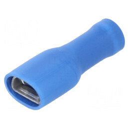 Terminal plat 6,3mm 0,8mm mamă 1-2,5mm² pentru cablu crimpat | Electronic-mag.ro | Componente Electronice