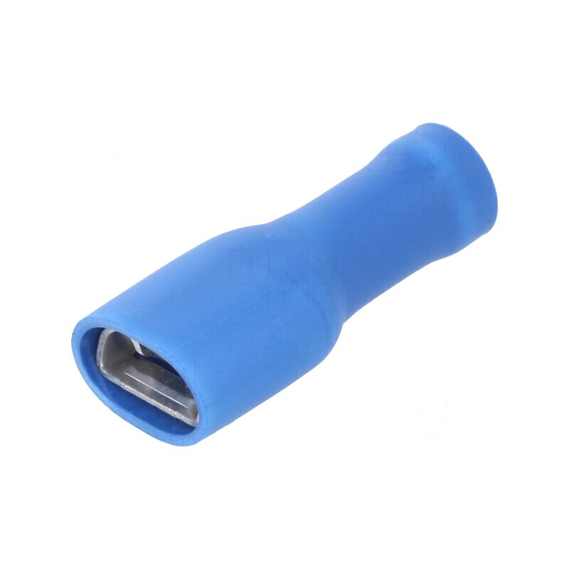 Terminal plat 6,3mm 0,8mm mamă 1-2,5mm² pentru cablu crimpat | Electronic-mag.ro | Componente Electronice