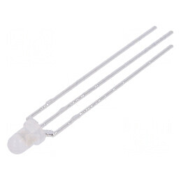 LED 3mm galben verde 60° convex | Electronic-mag.ro | Componente Electronice