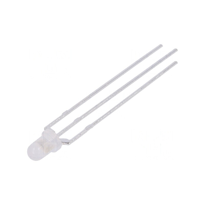LED 3mm galben verde 60° convex | Electronic-mag.ro | Componente Electronice