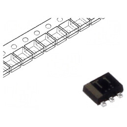 Tranzistor PNP bipolar 50V 0,15A 150mW SOT563 x2 | Electronic-mag.ro | Componente Electronice