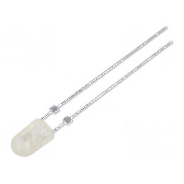 LED oval galben 3,9x3,2mm 780÷1300mcd 110/40° fără colier | Electronic-mag.ro | Componente Electronice