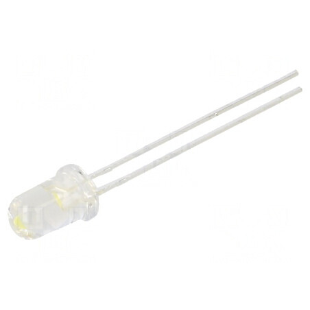 LED 5mm alb neutru 23000mcd 15° convex 5500K | Electronic-mag.ro | Componente Electronice