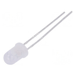 LED 5mm roșu/galben-verde 60° convex | Electronic-mag.ro | Componente Electronice