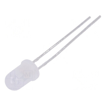 LED 5mm roșu/galben-verde 60° convex | Electronic-mag.ro | Componente Electronice