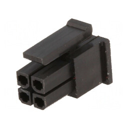 Conector cablu-placă mufă mamă 3mm PIN 4 fără contacte 5A | Electronic-mag.ro | Componente Electronice
