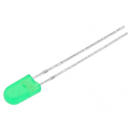 LED dreptunghiular verde 2,54x5mm 18÷25(typ) 40mcd 50° 20mA | Electronic-mag.ro | Componente Electronice