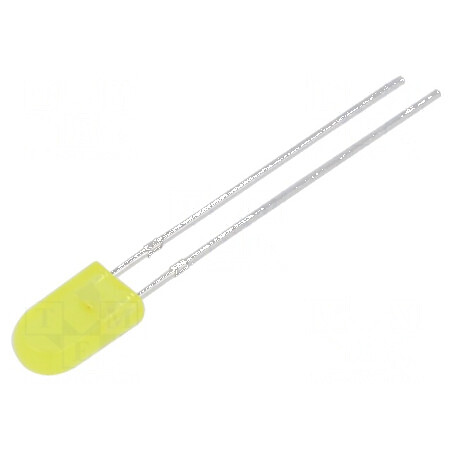 LED dreptunghiular galben 2,54x5mm 18÷25(typ) 35mcd 50° | Electronic-mag.ro | Componente Electronice