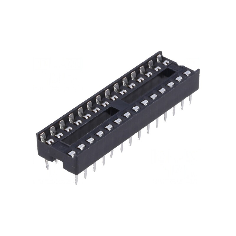 Soclu DIP28 pentru circuite integrate THT 7,62mm Raster 2,54mm | Electronic-mag.ro | Componente Electronice Soclu DIP28 pentru circuite integrate THT 7,62mm Raster 2,54mm | Electronic-mag.ro | Componente Electronice