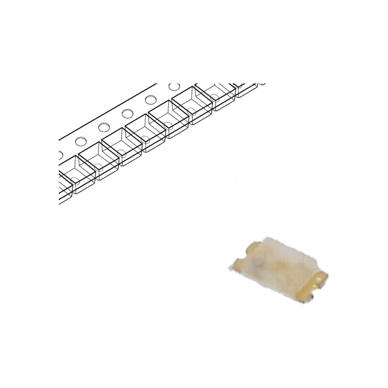 LED SMD 0603 Verde 0,9x1,7x0,4mm 5mA λd: 520÷540nm | Electronic-mag.ro | Componente Electronice