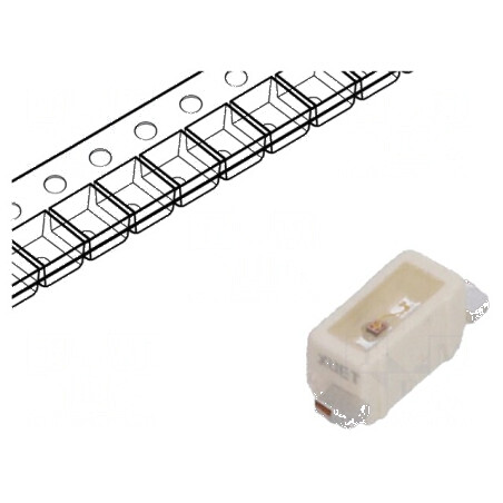 LED SMD 1204 galben 300-610lm 90-224mcd 3,1x1,3x1,2mm 120° | Electronic-mag.ro | Componente Electronice