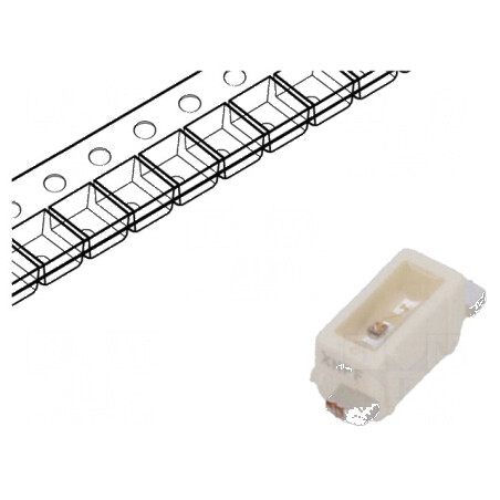 LED SMD 1204 galben 480-950mlm 140-355mcd 3,1x1,3x1,2mm | Electronic-mag.ro | Componente Electronice