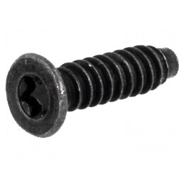 Șurub 3x12 Torx® îngropat oțel finisaj negru | Electronic-mag.ro | Componente Electronice