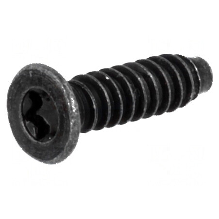 Șurub 3x12 Torx® îngropat oțel finisaj negru | Electronic-mag.ro | Componente Electronice