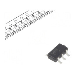 Buffer digital non-inversor CMOS SMD TSOP5 VHC 40uA | Electronic-mag.ro | Componente Electronice