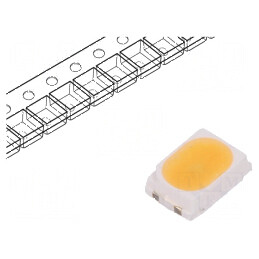 LED SMD 3020 alb cald 15-19lm 3100-4000K 90 | Electronic-mag.ro | Componente Electronice