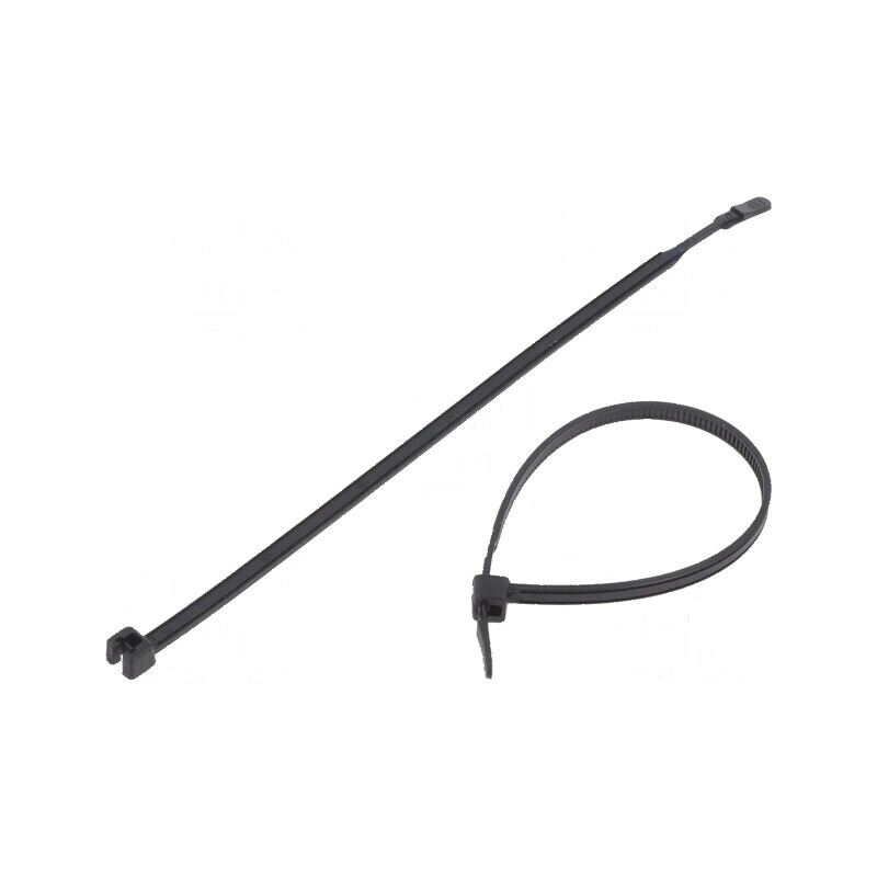 Colier de strângere poliamidă L: 160mm W: 3,6mm 130N negru | Electronic-mag.ro | Componente Electronice Colier de strângere poliamidă L: 160mm W: 3,6mm 130N negru | Electronic-mag.ro | Componente Electronice
