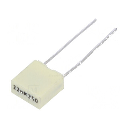 Condensator poliester 22nF 160VAC 250VDC 5mm ±10% THT R82 | Electronic-mag.ro | Componente Electronice