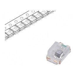 LED albastru cu clipire 30÷70mcd 120° 20mA 3÷4VDC 0805 | Electronic-mag.ro | Componente Electronice