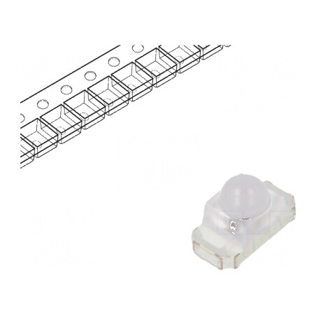 Emiţător IR SMD 1,5mm transparent 30° λp max 940nm 20mA 48mW | Electronic-mag.ro | Componente Electronice