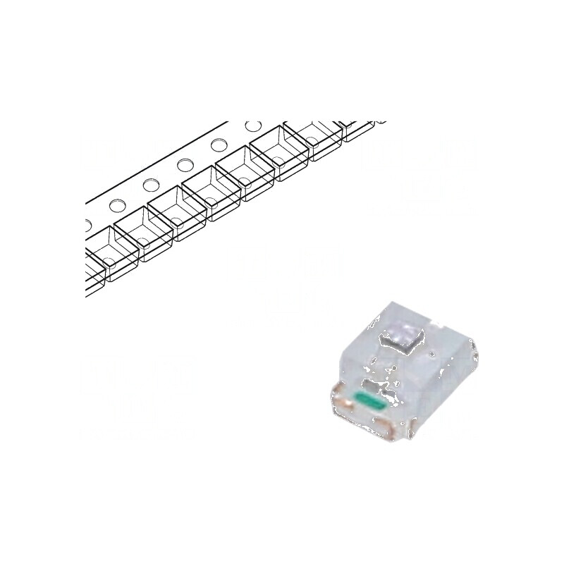 LED verde cu clipire 400÷700mcd 120° 20mA 3÷4VDC 0805 | Electronic-mag.ro | Componente Electronice LED verde cu clipire 400÷700mcd 120° 20mA 3÷4VDC 0805 | Electronic-mag.ro | Componente Electronice
