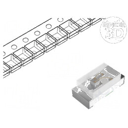 LED SMD 0402 galben 15-20mcd 120° 5mA | Electronic-mag.ro | Componente Electronice