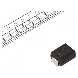 Diodă TVS 600W 111-123V 3,7A bidirecțională SMB ±5% | Electronic-mag.ro | Componente Electronice