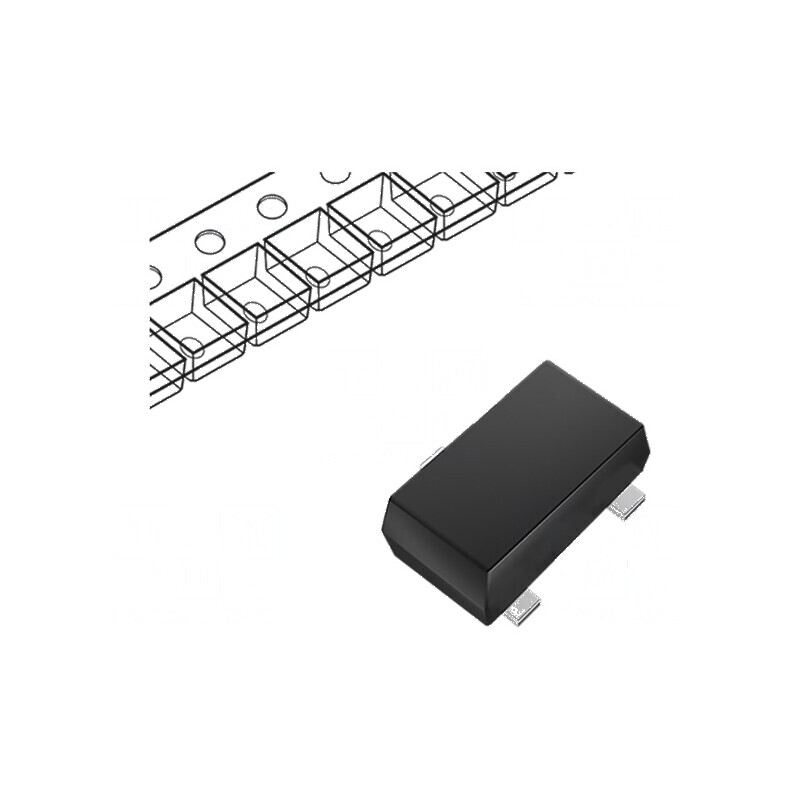 Tranzistor N-MOSFET 50V 0,2A SOT723 | Electronic-mag.ro | Componente Electronice