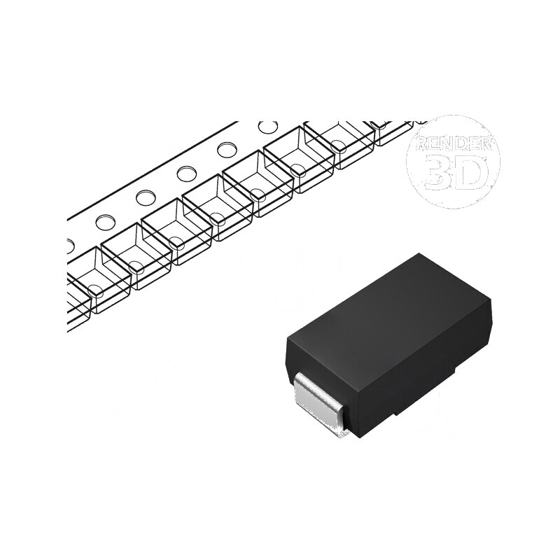 Diodă Schottky SMD 80V 1A SMB pentru redresoare, rolă/bandă | Electronic-mag.ro | Componente Electronice