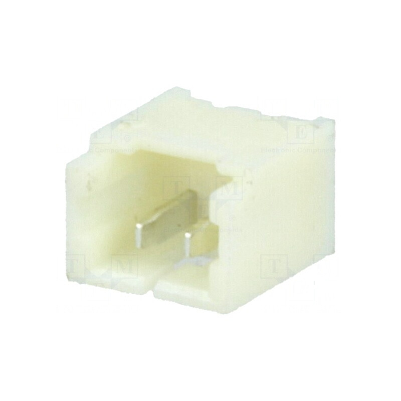 Conector cablu-placă soclu tată 1,25mm PIN 2 THT 125V 1A | Electronic-mag.ro | Componente Electronice