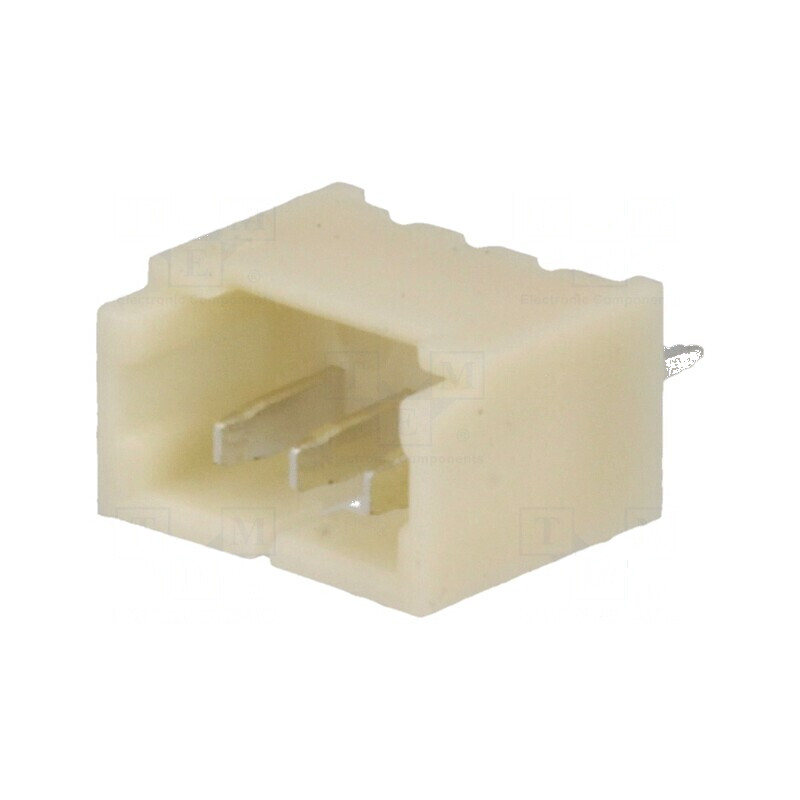 Conector cablu-placă soclu tată 1,25mm PIN 3 THT 125V 1A | Electronic-mag.ro | Componente Electronice
