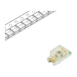 LED SMD 0603 verde 260-900mcd 1,6x0,8x0,7mm 140° 20mA | Electronic-mag.ro | Componente Electronice