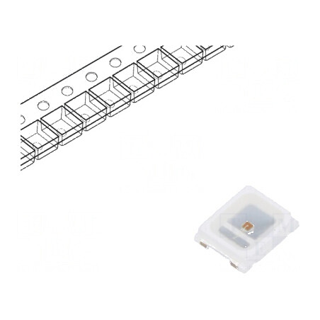 LED SMD 2835 roșie 8-13lm 2,8x3,5x0,8mm 120° 1,8-2,5V | Electronic-mag.ro | Componente Electronice